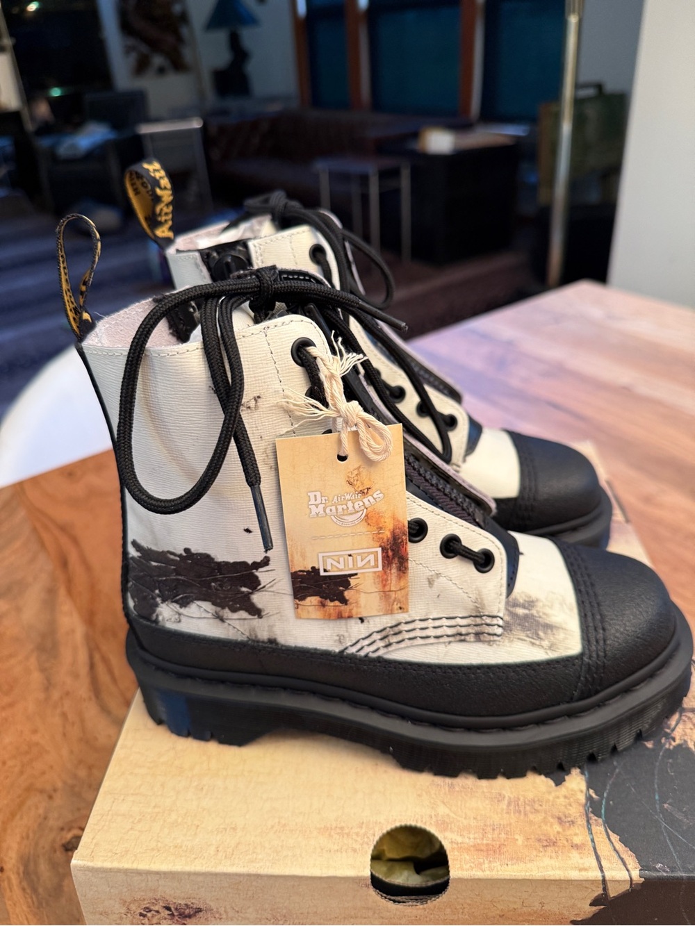 Nine Inch Nails x Dr. Martens Boots